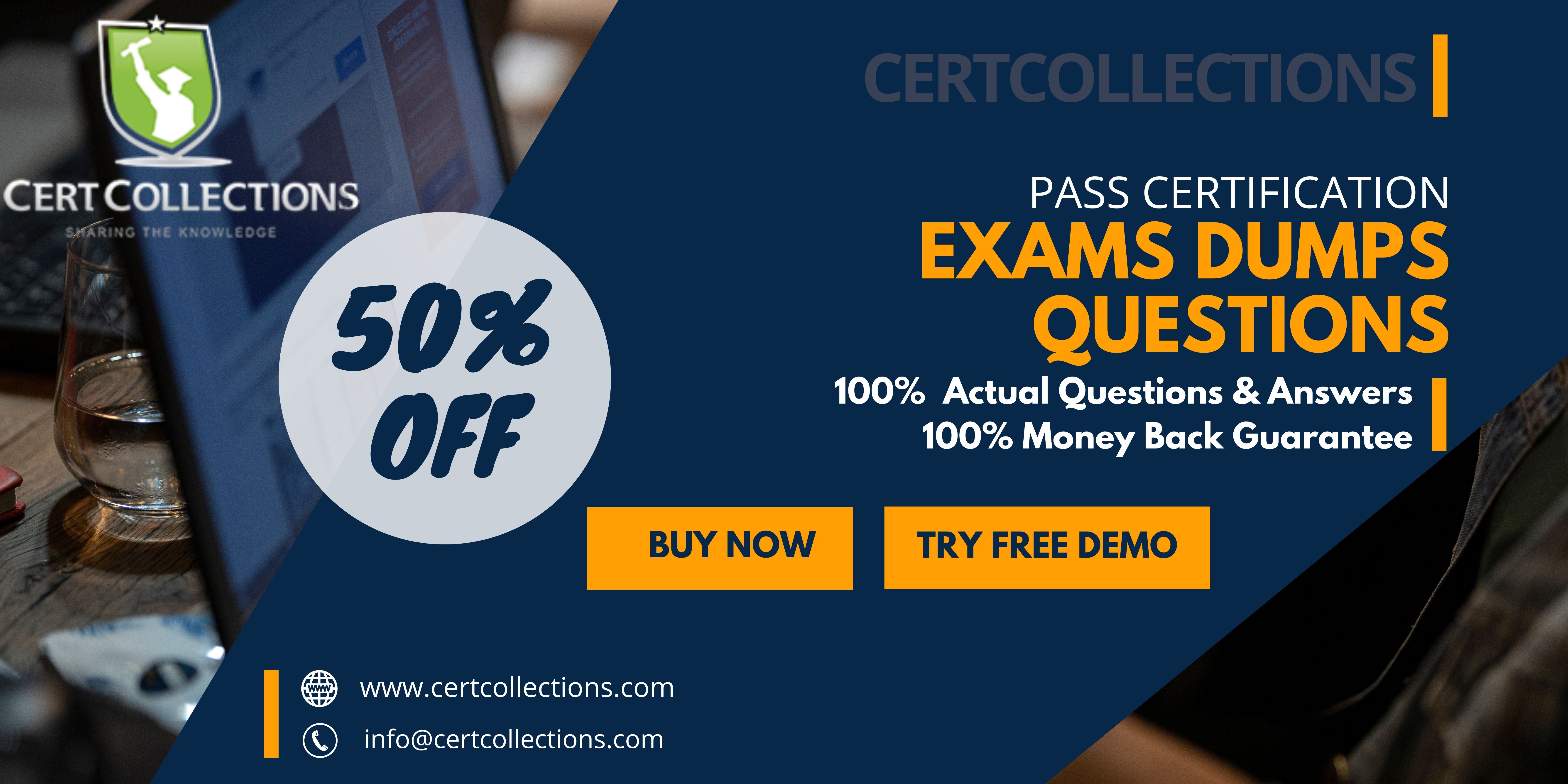 50% special discount on certcollections